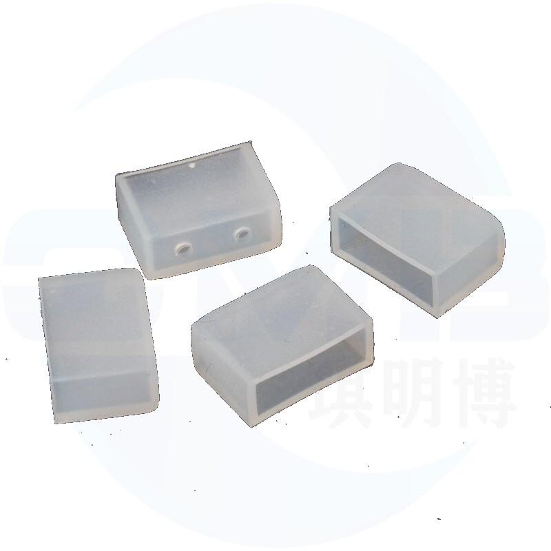 8mm灯条配件尾塞5050/352810mm硅胶防水堵头12mmled灯饰套管一包