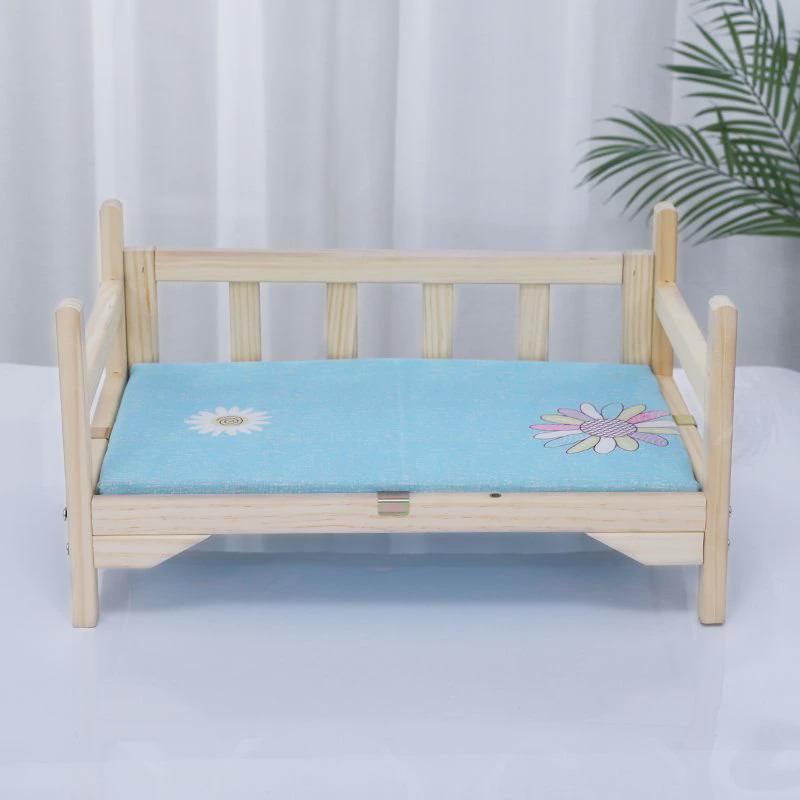 狗窝猫窝实木猫咪窝狗狗床睡觉猫窝窝中小型犬猫狗宠物床