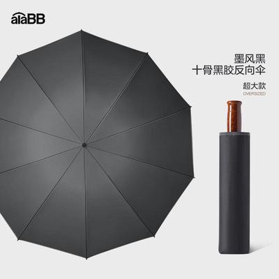 alabb全自动国风超大号晴雨两用抗风折叠雨伞男双人反向汽车新款