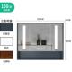 fc实木挂墙式 单独橡木浴室镜柜定制智能镜柜卫生间镜子带置物架