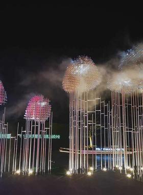 大型不锈钢雕塑定制户外广场公园创意立体金属装饰摆件可来图加工