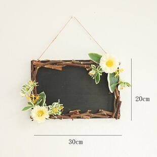 黑板记事板摆件幼儿园庭院花园植物角户外装饰园区景观别墅森系