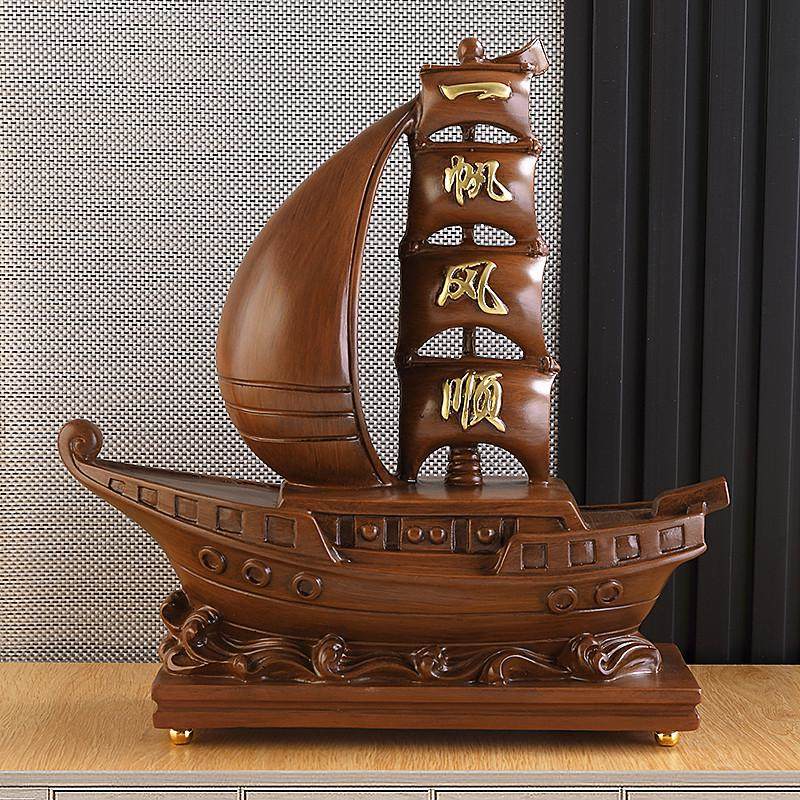 新款帆船摆件客厅装饰品领导办公室乔迁之喜店铺开业礼品,家居饰品,桌面摆件,淘宝优惠券,粉丝福利购,淘宝优惠卷