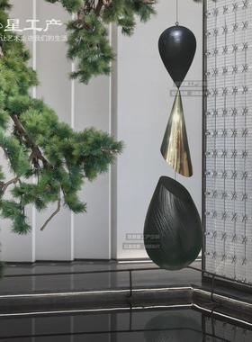 售楼处吊饰玻璃钢雕塑水滴会所酒店大堂天花吊顶软装营销中心挂饰