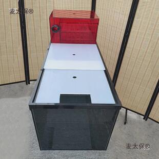 鱼缸底滤双层干湿分离盒仓沉淀抽屉下过滤虹吸海水免换水尺麦太保