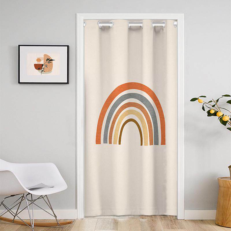 空调门帘隔断帘防冷气家用免打孔挡风隔热卧室厨房帘子全遮挡厕所