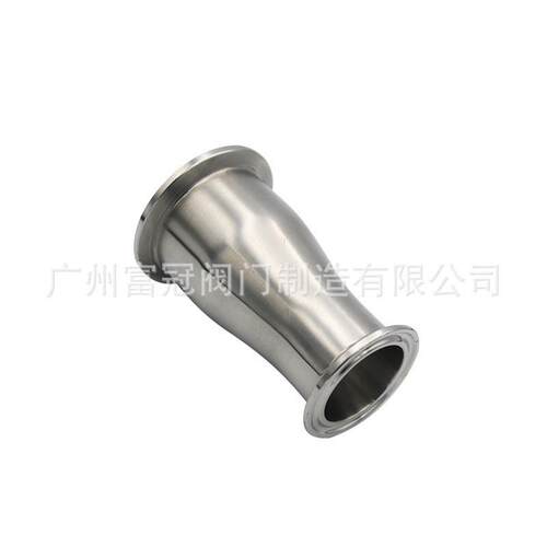 316L不锈钢卫生级快装大小头卡箍式镜面变径异径管接头