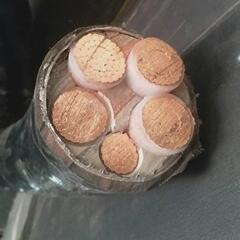 热销铜芯电缆电缆线5芯300平方4+1zcyjv4*300+1*150电力电缆硬芯