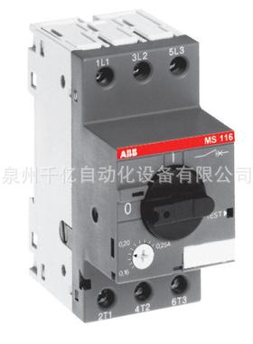 保护abb起动器电动机销售断路器ms116-12;10140954