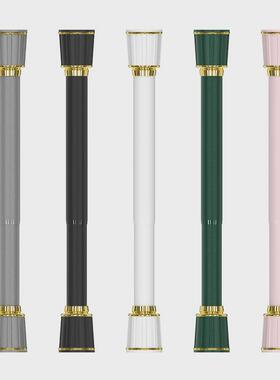 86m0免打孔安装伸缩杆窗帘杆单杆窗帘支撑架罗马杆晾衣杆收缩杆送