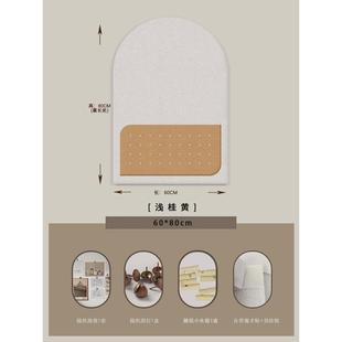 毛粘板洞洞毛毡墙贴软木墙板留言板饰品展示宿舍照片墙背景粘板