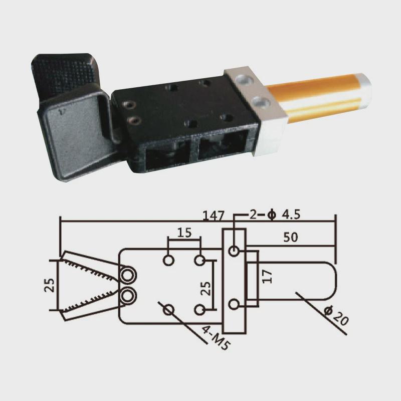 信机械手配件夹具1815s/sw单动水口夹塑胶圆杆有厂家直销夹具