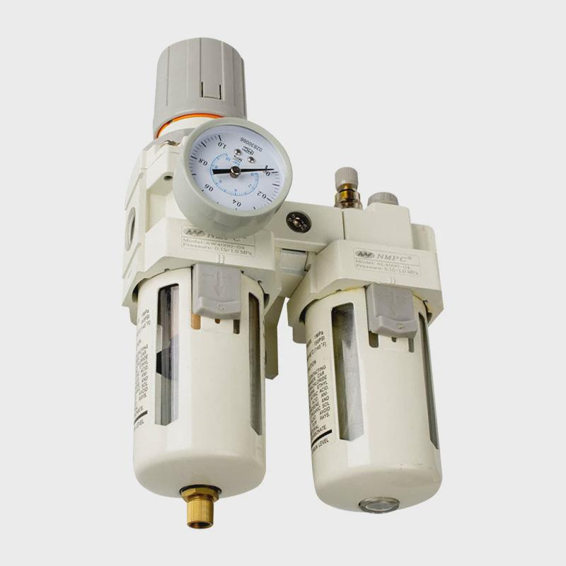 ac41010-04smc白色款气源过滤二联件调压处理空压机油水分离器