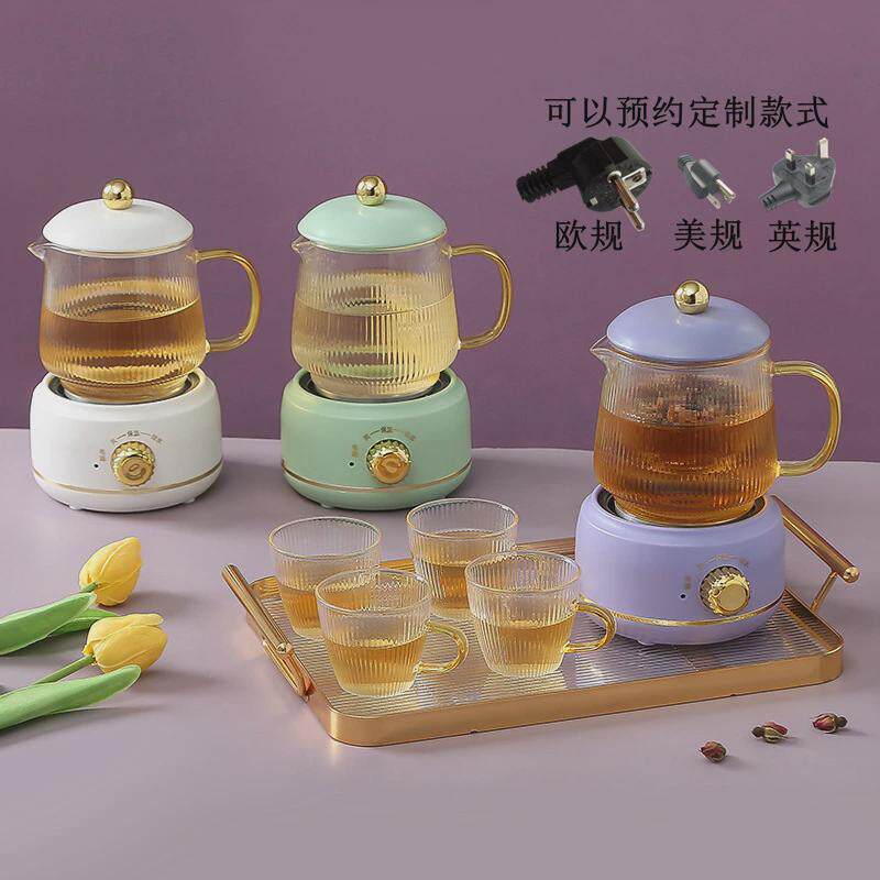 迷你养生壶家用防溢电炖杯办公室宿舍加热恒温小型煮花茶壶烧水杯