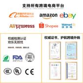 外贸定制触摸屏浴室镜子酒店公寓卫生间智能多功能感应led化妆镜