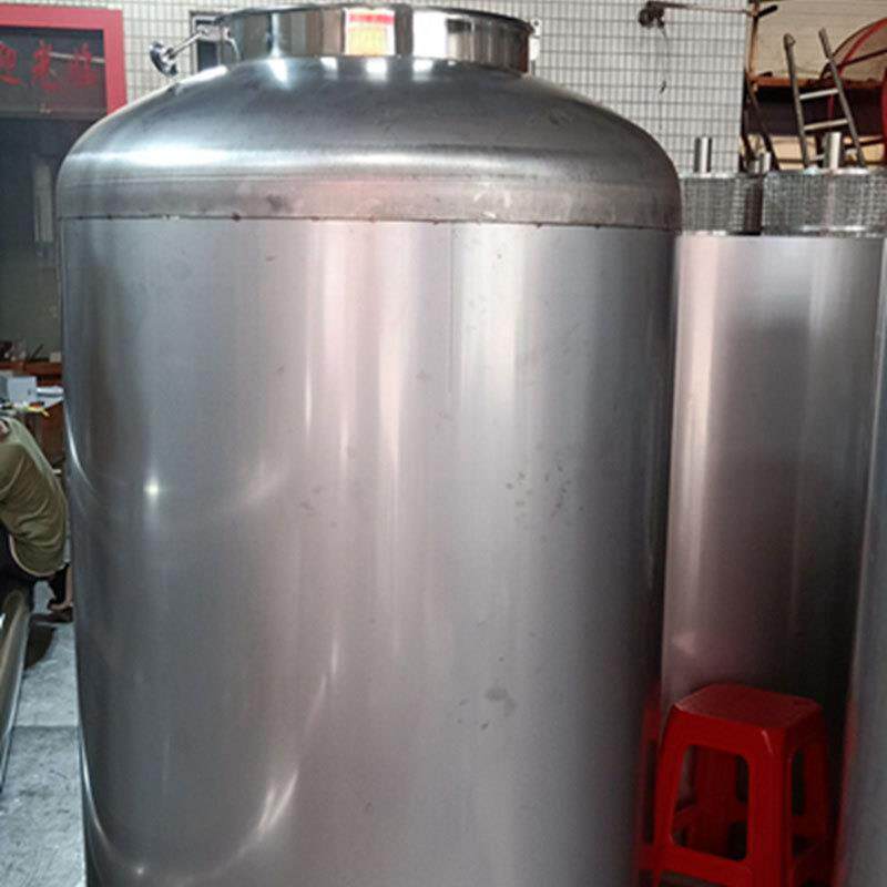 304不锈钢卧式储罐立式双层不锈钢酒灌316罐体密封不锈钢储罐油罐