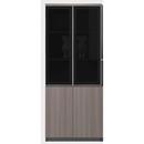 办公室高低储物柜组合木质高矮柜组合展示柜文件柜档案柜茶水柜