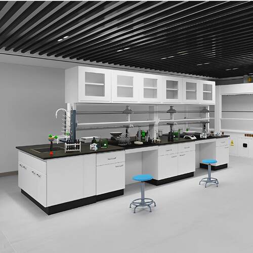 实验化验室工作台钢木实验台全钢边台化验室操作台实验桌通风橱柜