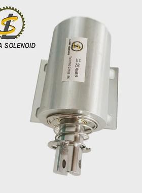 兰达TU4875T圆管电磁铁12v24v螺线管电磁铁机械设备推拉电磁铁