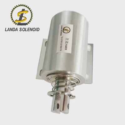 兰达TU4875T圆管电磁铁12v24v螺线管电磁铁机械设备推拉电磁铁