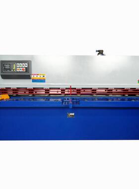 【辰液压】qc12y-4×2500电动昊摆式数控小型剪板机裁板机