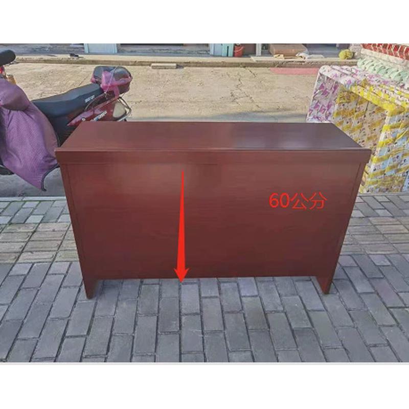 会议培训桌实木皮油漆条桌源头课桌长条桌会议室桌椅组合双人工厂