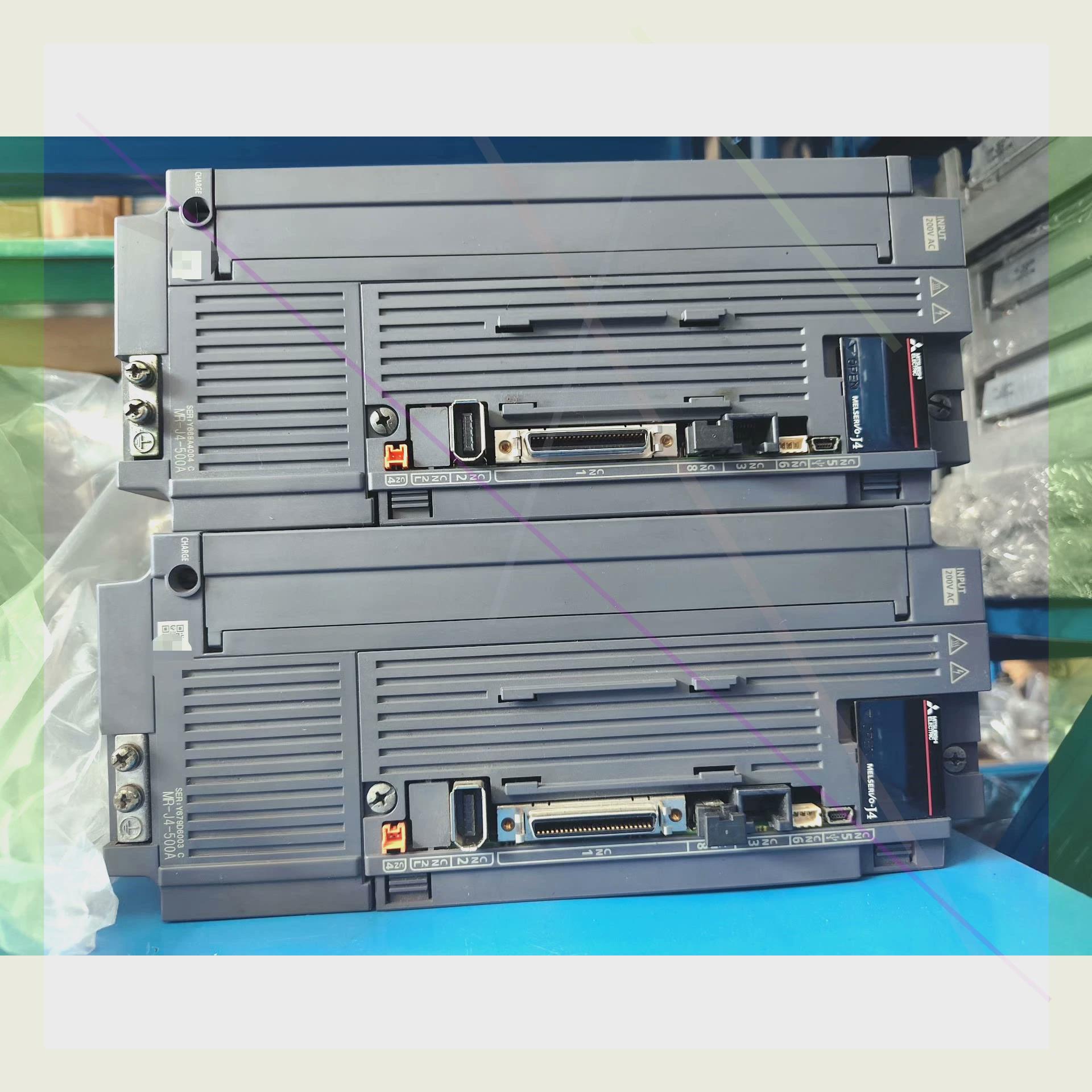 议价三菱J4伺服电机控制器 5KW脉冲驱动器:MR-J4-500