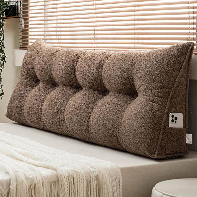 2024新款床头靠垫大靠背床上靠枕沙发榻榻米三角靠枕泰迪绒,居家布艺,靠垫/抱枕,淘宝优惠券,粉丝福利购,淘宝优惠卷