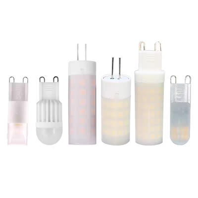 G9灯泡超亮220V5w1W护眼无频闪磨砂款G4插脚led魔豆吊灯三色光源