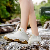 2025新款 防滑耐磨赶海钓鱼水鞋 男士 新款 防水雨靴 雨鞋 胶鞋 短筒男款