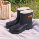 钓鱼水鞋 雨鞋 耐磨胶鞋 高筒劳保防水防滑套鞋 中筒工地长筒雨靴 男款