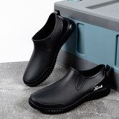 男款 防臭防水鞋 2026新冬季 工作低帮雨靴短筒防滑厨房胶鞋 时尚 雨鞋