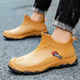 男款 防滑耐磨加绒防水胶鞋 低帮时尚 平底水鞋 套 短筒雨靴男士 短雨鞋