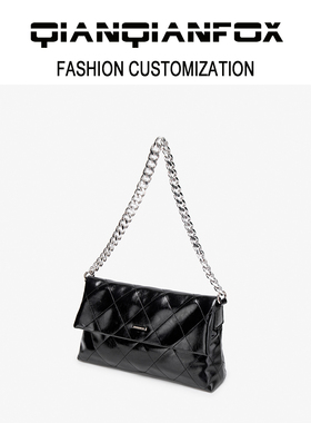 【品牌甄选】高级感女士腋下包时尚小香风菱格链条包单肩包软皮