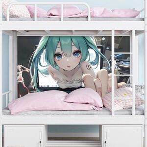二次元初音未来海报墙贴