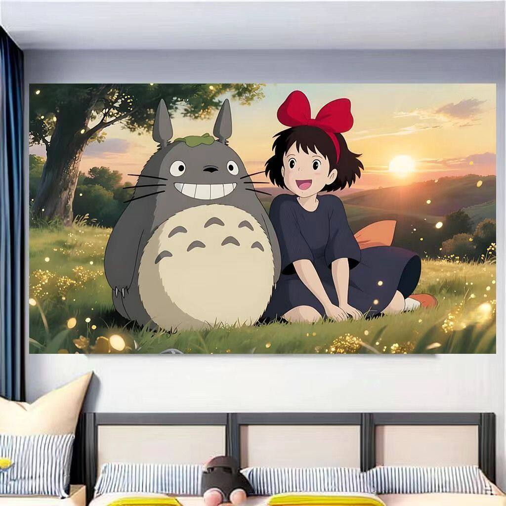 自粘画宫崎骏龙猫哆啦a梦