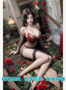 完美世界柳神贴纸室内卧