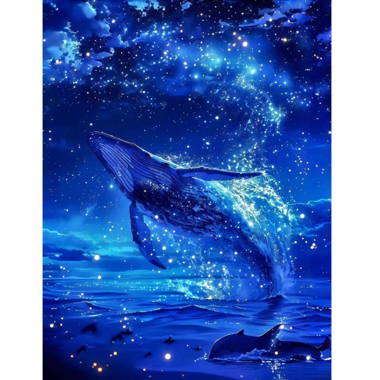 防水卡通动画蓝色大海里