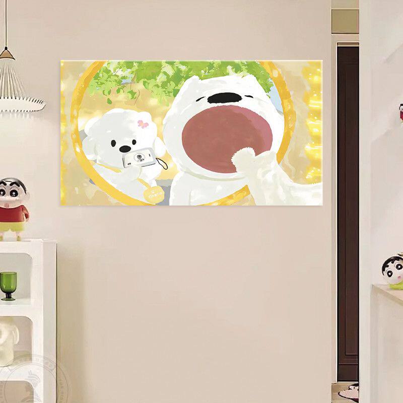 可爱卡通餐厅海报装饰画