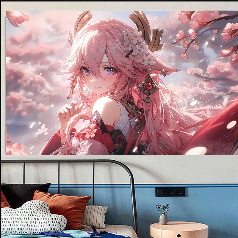 原神八重神子海报屑狐狸