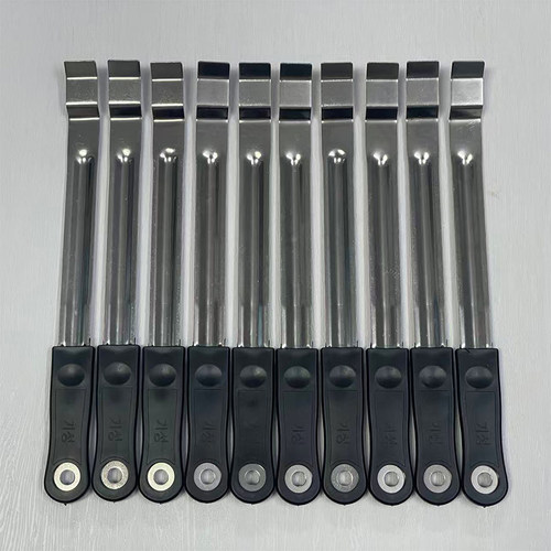 不锈钢撬棍起盘工具烧烤钳