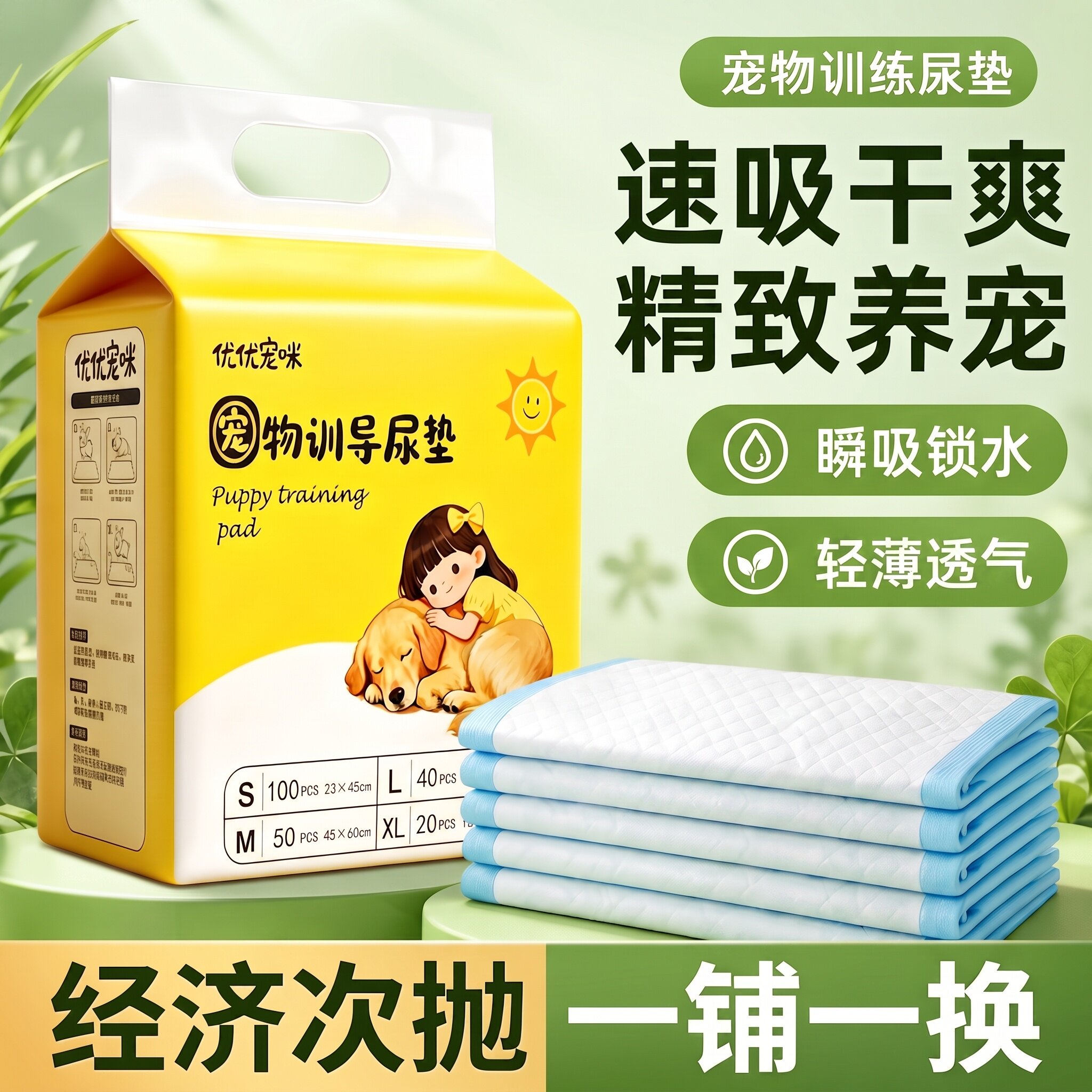 优优宠咪狗狗尿垫宠物用品