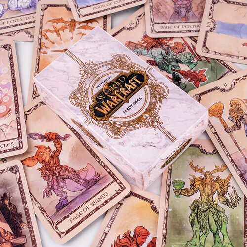 限量韦特魔兽世界塔罗牌 暴雪出品必属精品维特卡牌