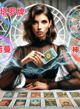 100%手感升级版塔罗牌雷诺曼神谕卡盲盒，只卖手感升级版盲盒