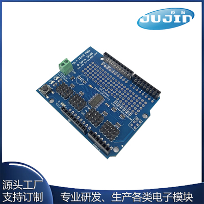 16路PWM舵机驱动模块 PCA9685 扩展板控制器IIC 支持UNO R3开发板