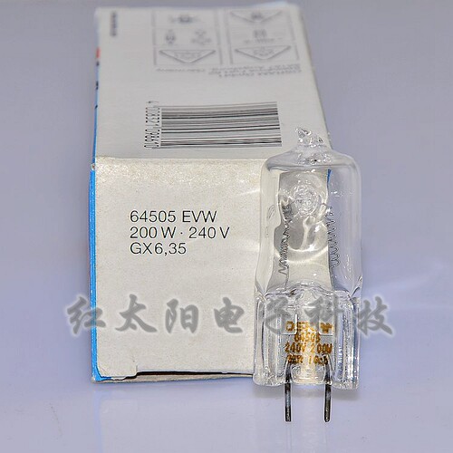 影视聚光灯细脚插针 造型灯泡230V200W神牛闪客QUICKER-600德国产
