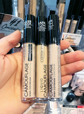 保税德国catrice遮瑕液遮瑕棒遮黑眼圈提亮眼下裸妆持久K妹推荐