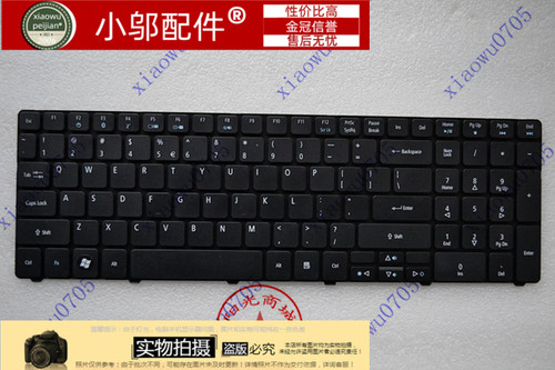 小邬配件适用ACER宏基5810TG 5820TG 5532 5542 5536G 笔记本键盘