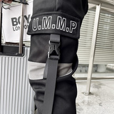 春装社会小伙潮流工装裤休闲束脚长裤黑A343-CK42-P68控98，男装休闲裤，电商A343
