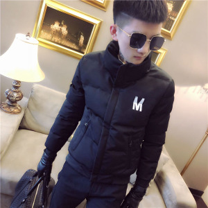 社会精神小伙立领棉衣男装棉衣修身 A343-CF14-P135图片